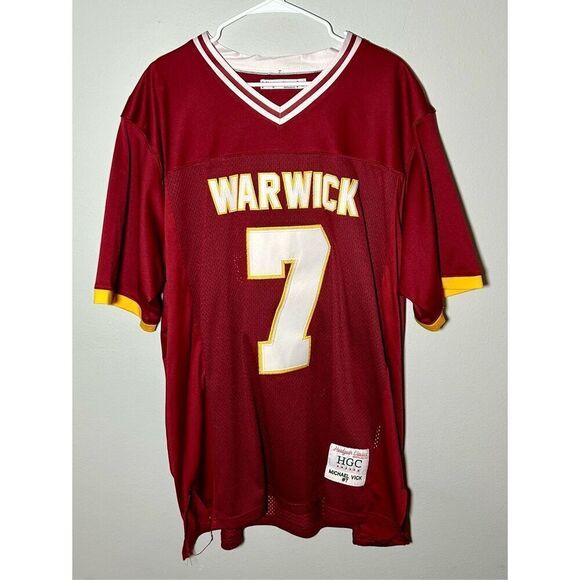 Michael Vick #7 Warwick High School Authentic Sewn On Football Jersey Sz XXL
